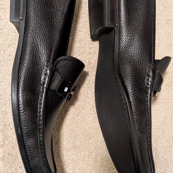 Salvatore ferragamo grandioso loafers. Black. Size 12D main image 7